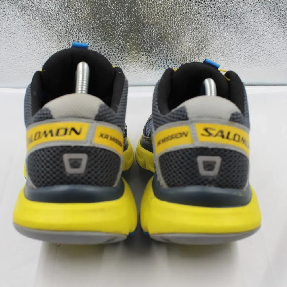 Salomon Men's XR Mission Trail Running Shoes Size 11 - Blue/Yellow